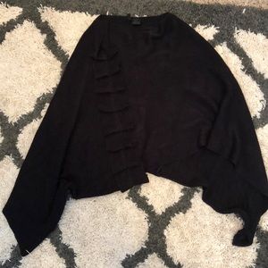 Black poncho
